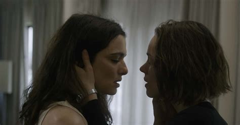 lesbian humped|'Disobedience' has one of the most realistic lesbian sex scenes .